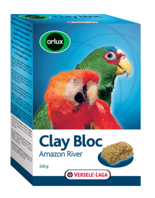 Clay Bloc for big parakeets and parrots